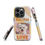 Thumbnail: Tough Case for iPhone® Maltese Puppy Love with Retro Pastel Background
