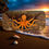 Thumbnail: Orange octopus on ocean floor at sunset