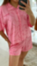 Miniatura: Conjunto Summer Rosa 100% Viscose