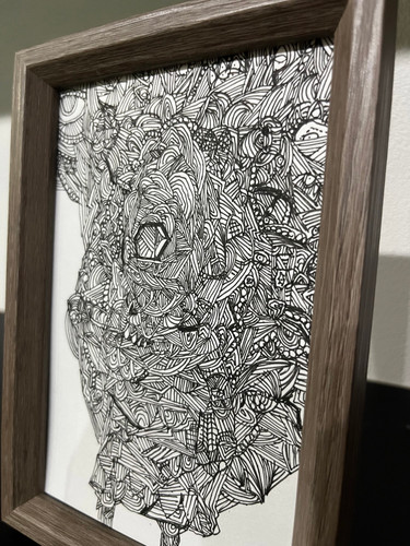 抽象画 肉質画 サインあり 2006 抽象画 | arata-architect