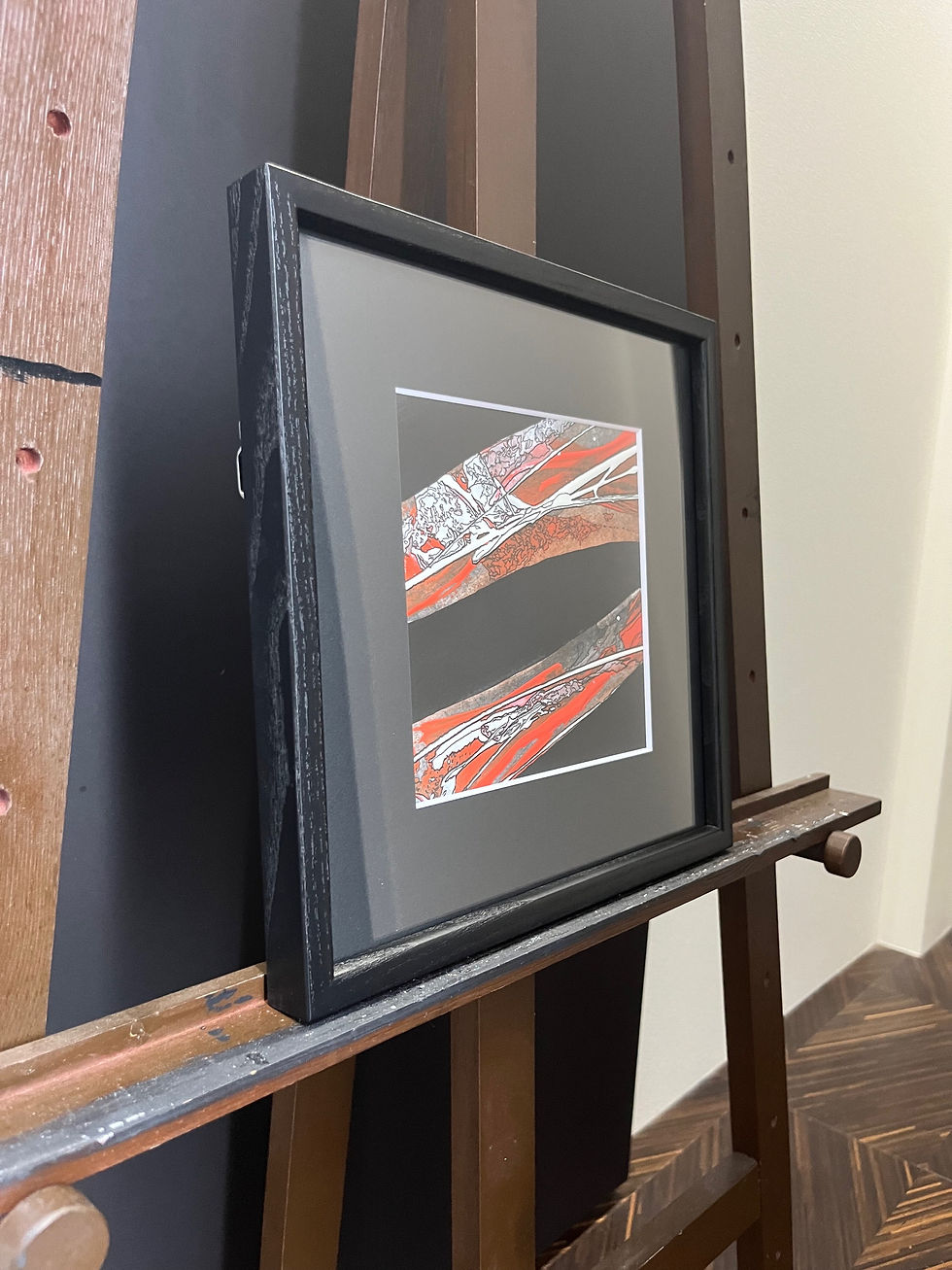 サムネイル： 抽象画case162 現代アート　絵画