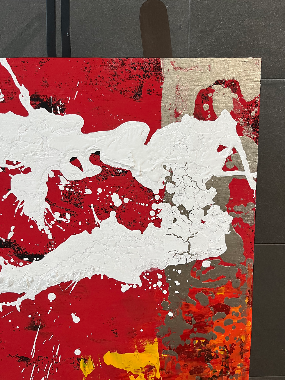 サムネイル： 抽象画case101 現代アート　絵画