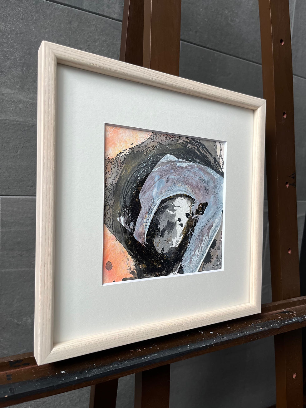 原画/抽象画/モダンアート/現代アート/アクリル画 BRIDGE sunset