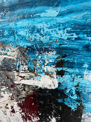 絵画　A RT アート　抽象画　手描き レプリカ 【作品名フラクタル】現代アート カラフルな抽象画