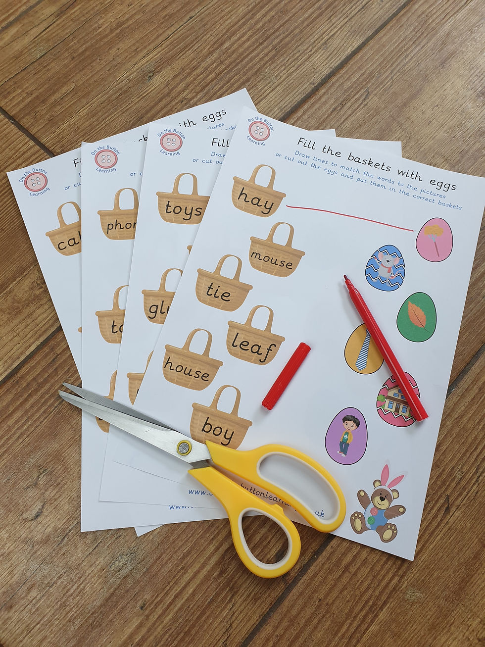 Thumbnail: Year 1 Easter Phonics Pack