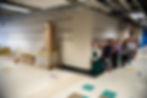 The second-grade class of Heather Ferguson stands in line. On the left, pallets of wood from the ongoing renovations at Chicora Elementary School, on Thursday, Jan. 11. Kyle Prudhomme/Butler Eagle