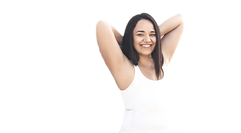 Happy electrolysis client