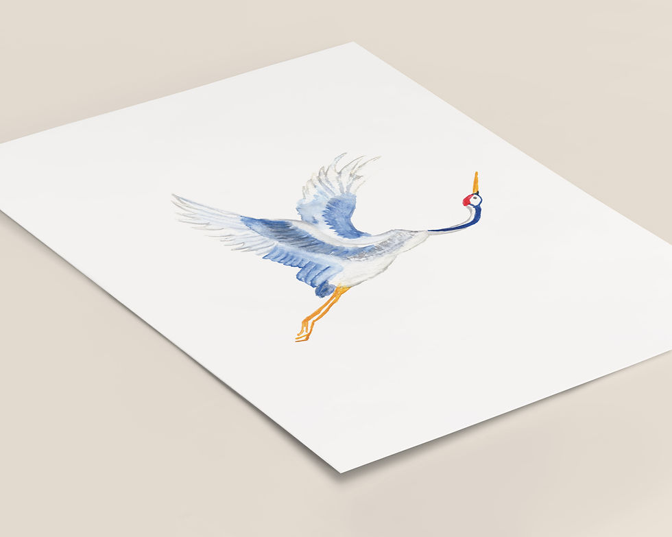 Thumbnail: Postcard Blue Bird