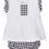 Thumbnail: White Blouse & Black Gingham Bloomers