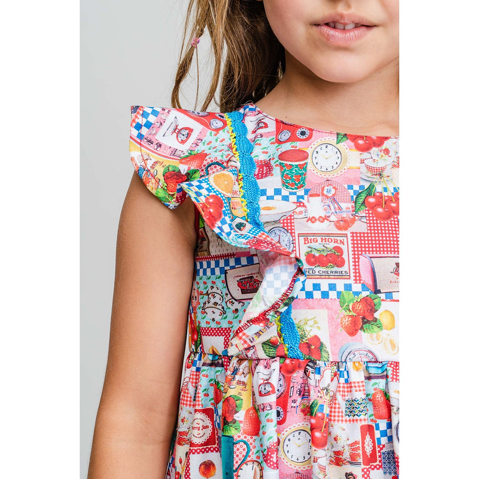 Thumbnail: Girls Roseton Dress
