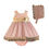 Thumbnail: Baby Dress with Bloomers and Bonnet