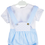Thumbnail: Boy Shirt with Light Blue Shorts and Braces Set