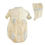 Thumbnail: Baby Girl Romper with Bonnet