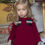 Thumbnail: Girl's Burgundy Dress