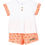 Thumbnail: Baby Boy T-shirt and Nectarine Shorts Set