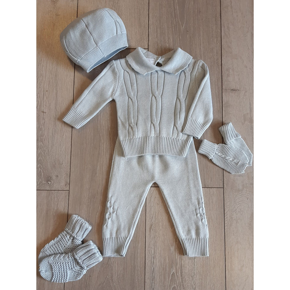 Boy 5 Piece Jumper Set - Blue