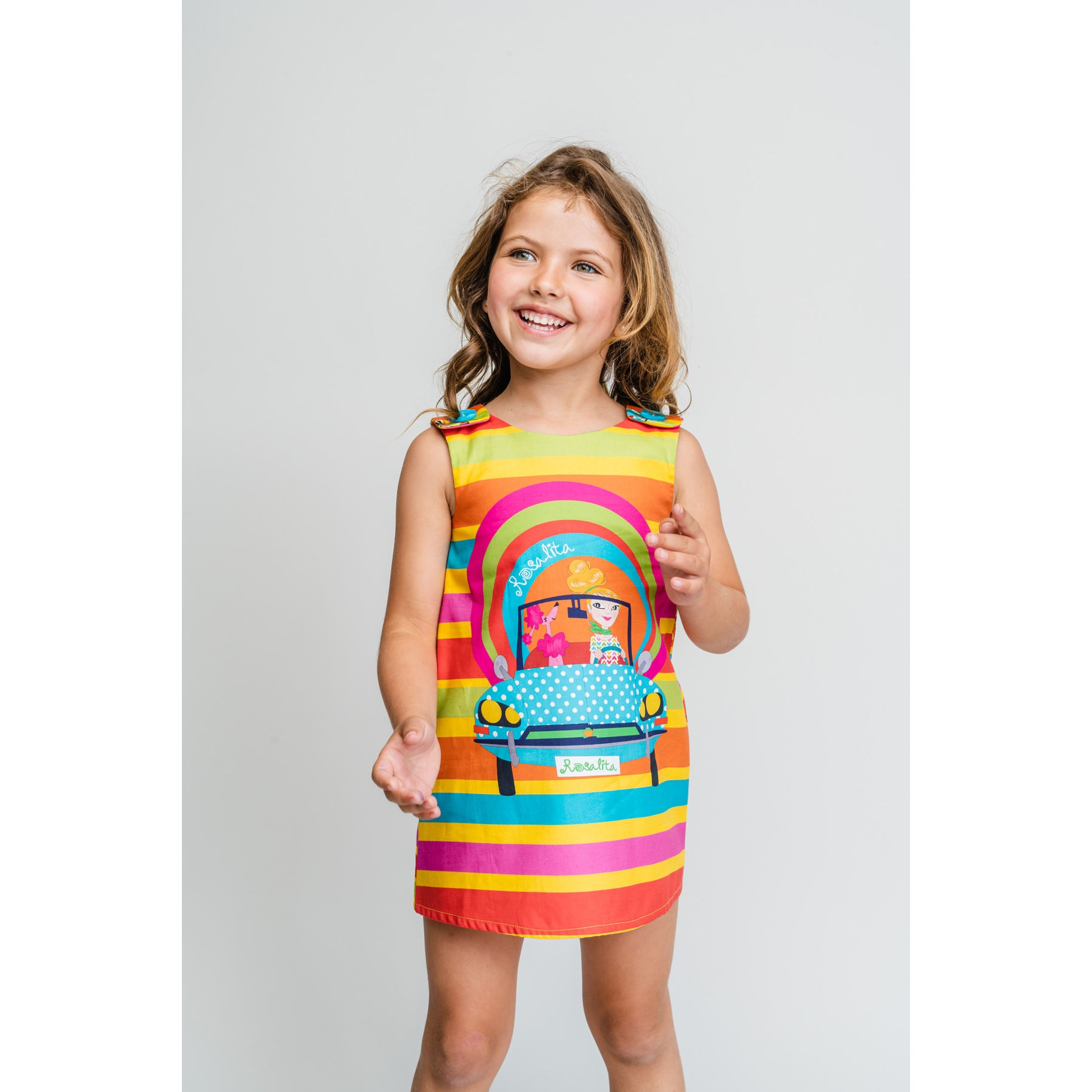 Girls Chula Dress Pinafore