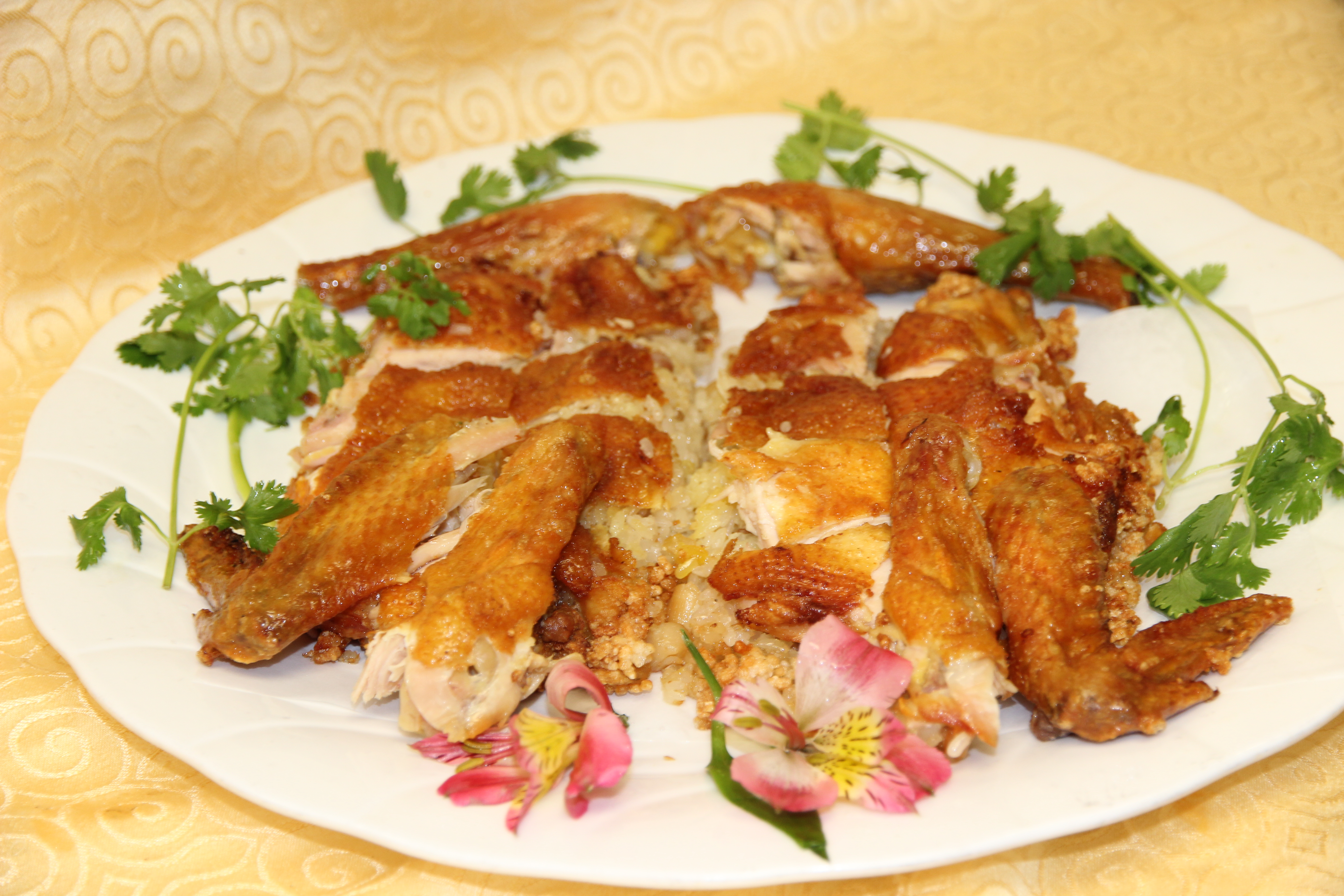 Arranged Food and Objects