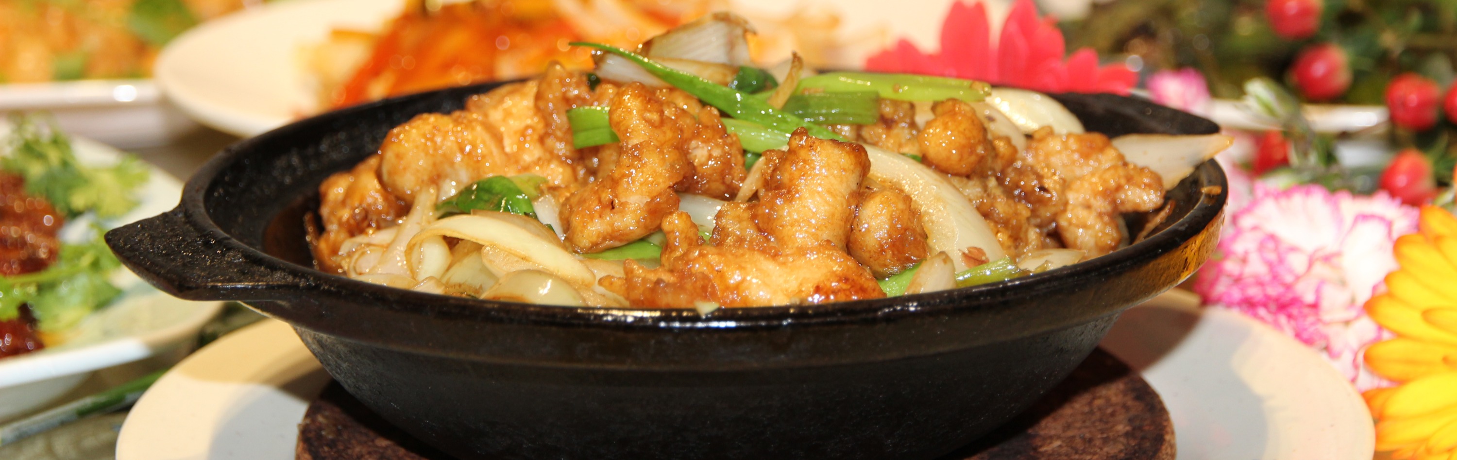 Arranged Food and Objects