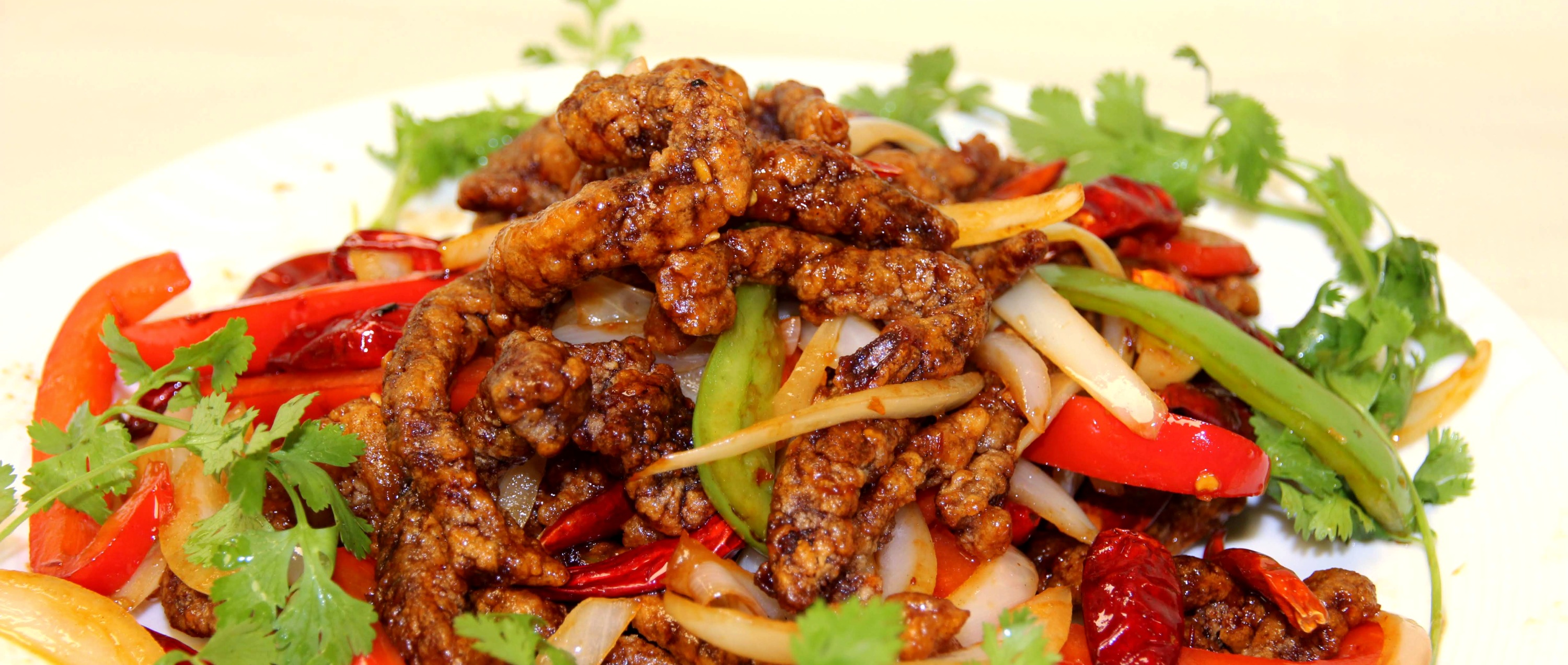 Arranged Food and Objects