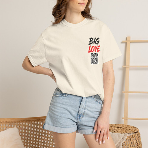 Big Love Minimal Heart T-Shirt | Symo On The Street