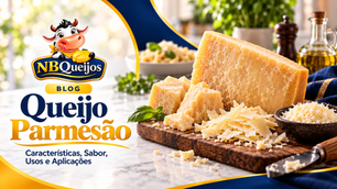 Queijo parmesão em peça, lascas e porções mostrando textura, características e formas de apresentação