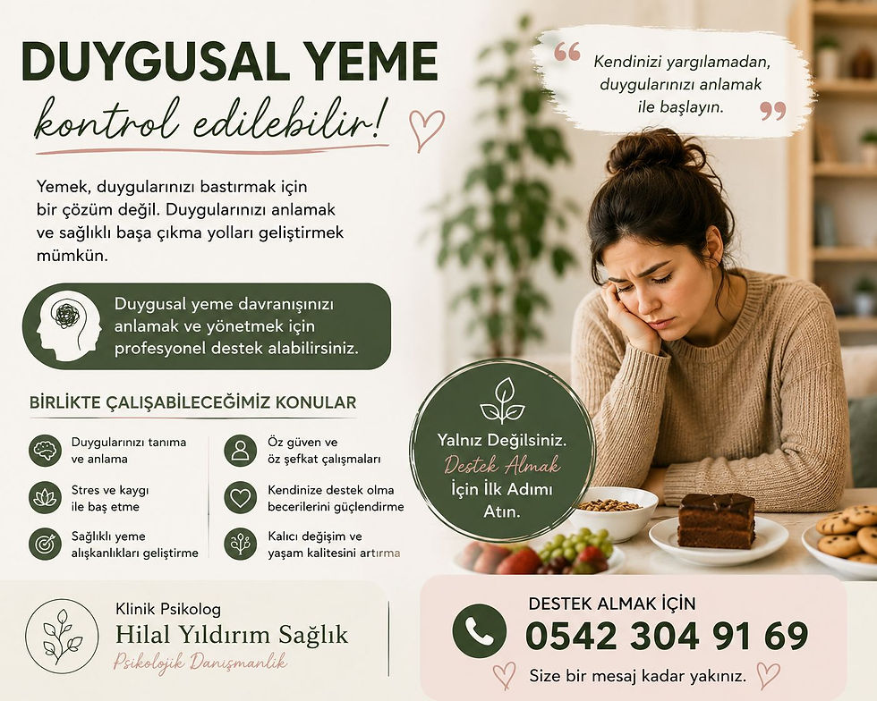 Canınız Gerçekten Aç Mı, Yoksa Duygularınızı mı Yiyorsunuz?