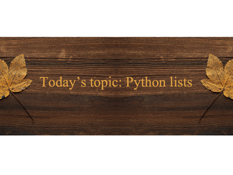 Python lists