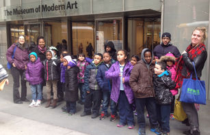 Museum GreenArts program PS 55 students go to MOMA!