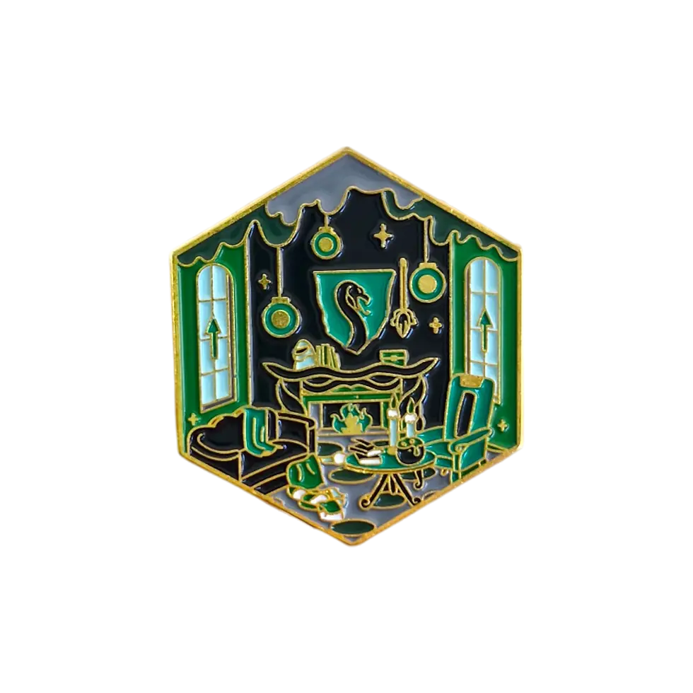 Miniatura: Casas de Howgarts-Pin Metálico