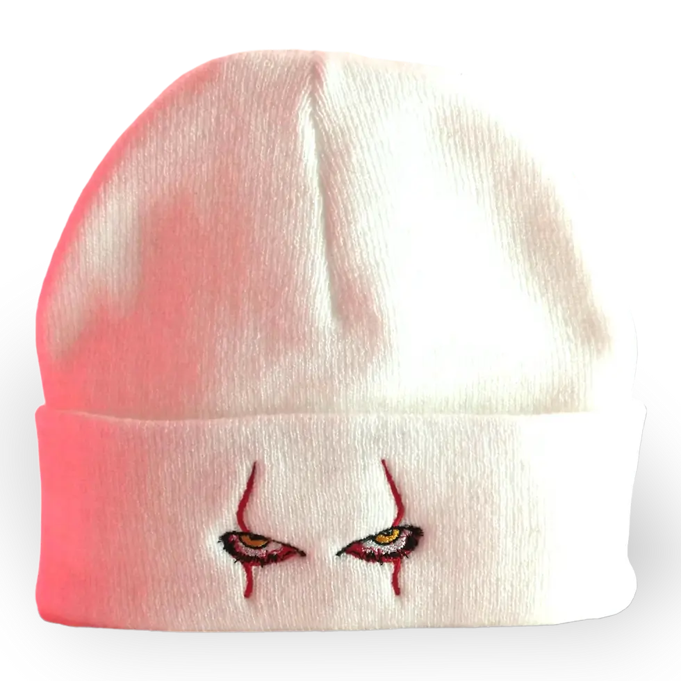 Beanie Pennywise blanco