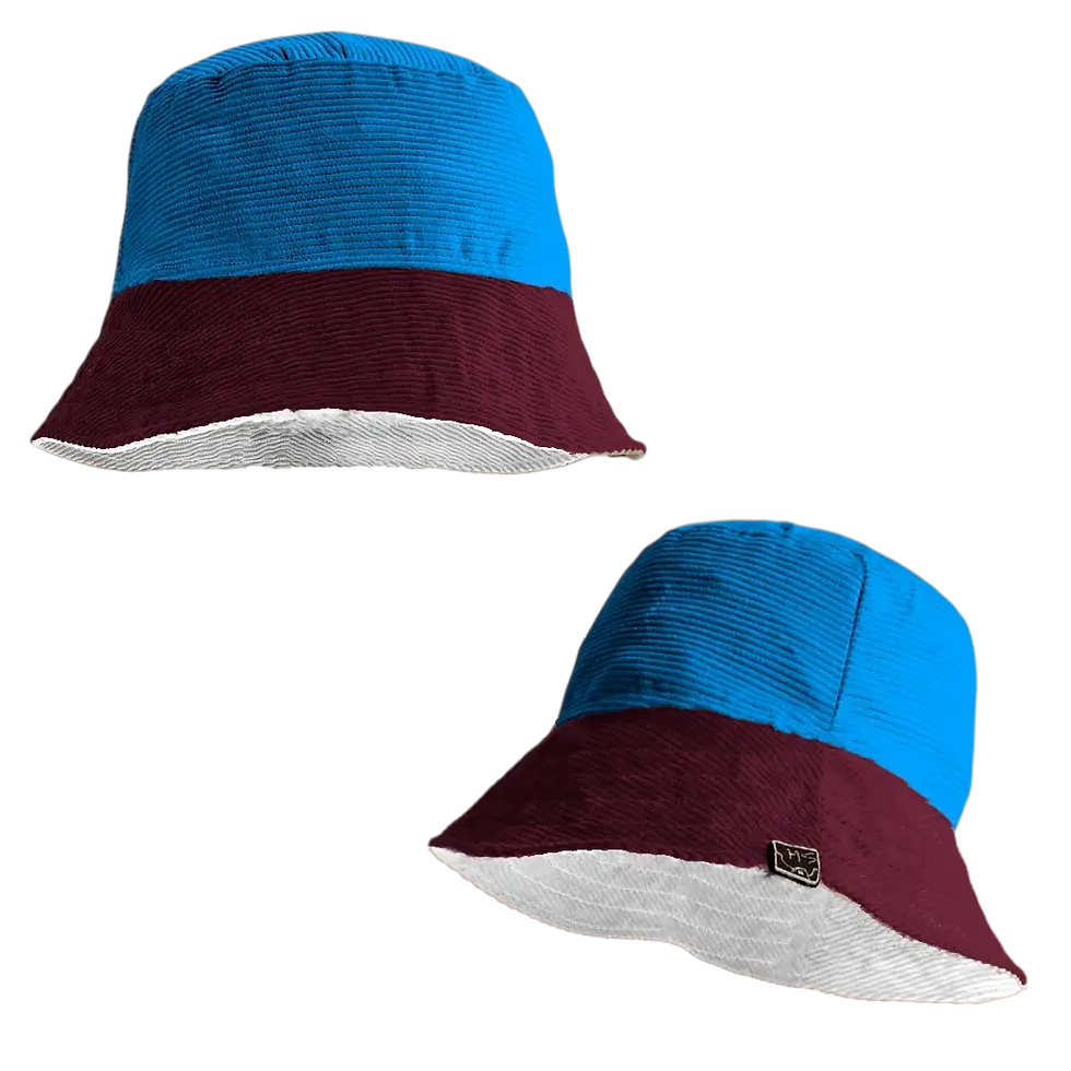 Miniatura: Bucket Hat Clásico Corduroy - Aqua Corinto