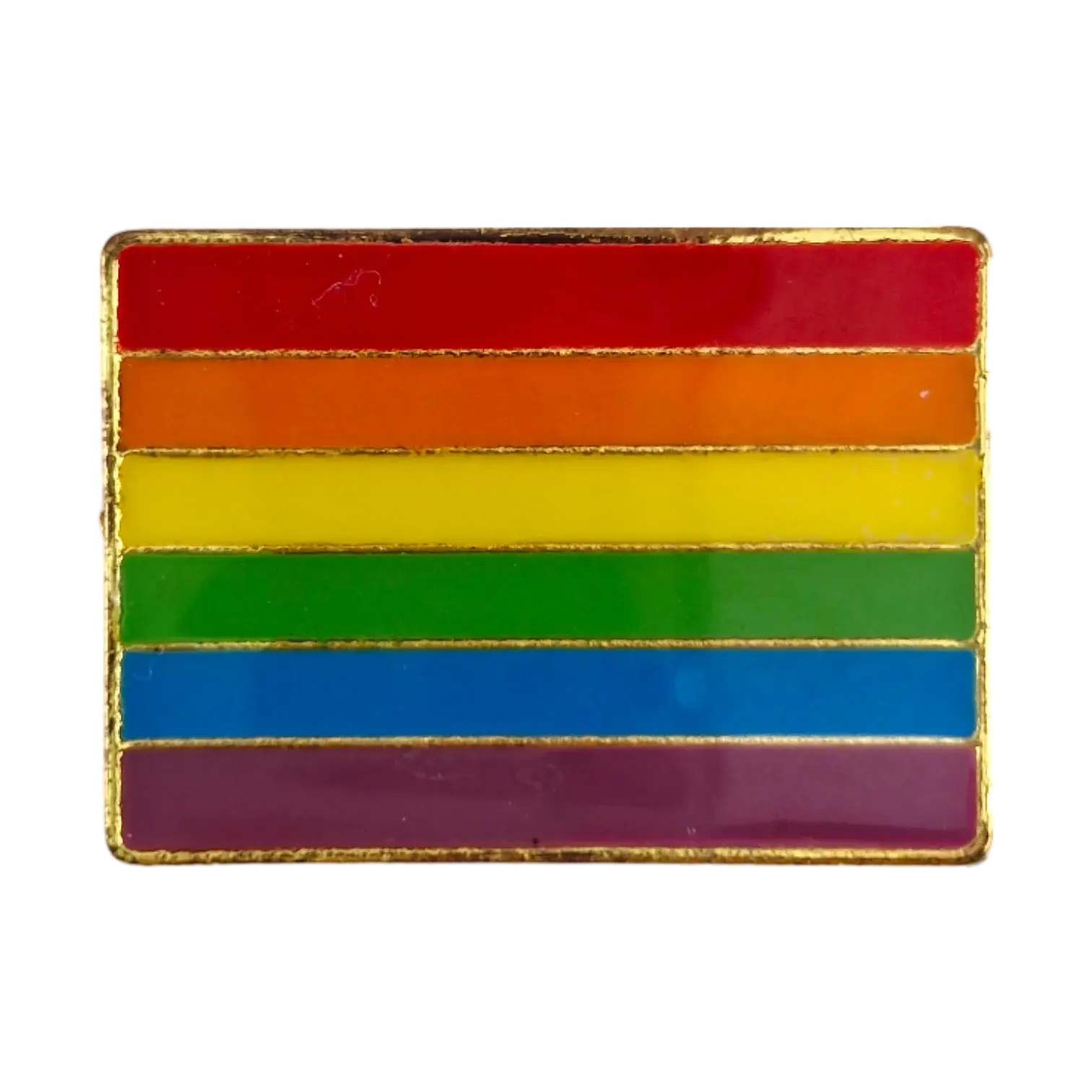 Pin metálico - Bandera LGBT+