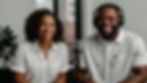 Leonardo_Kino_XL_a_black_man_and_woman_smiling_with_a_podcast_2.jpg