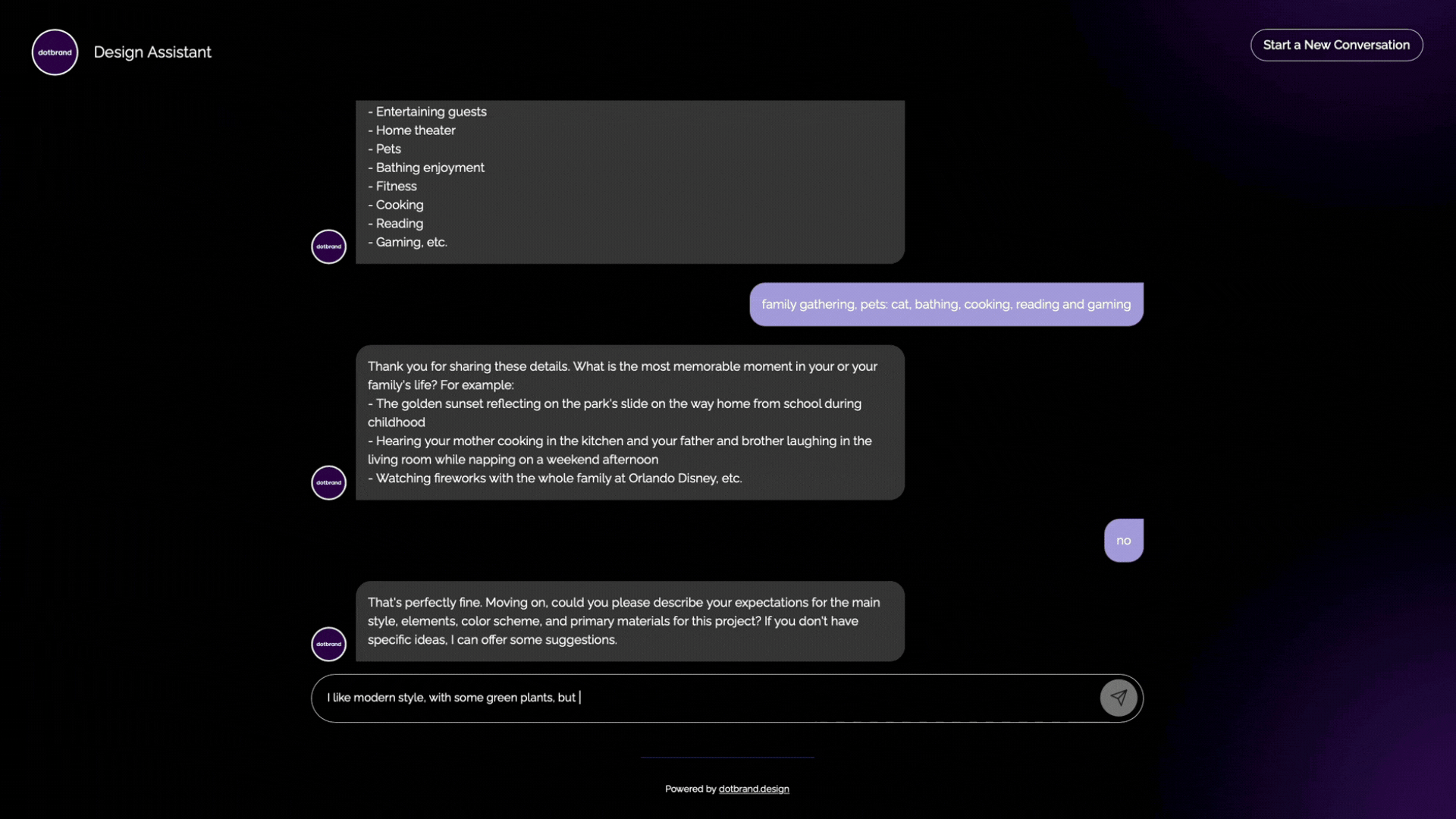 dotbrand AI Design Sales Agent