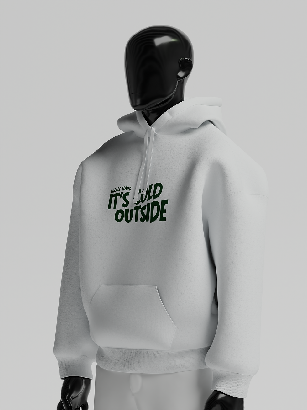 Thumbnail: Cold Outside White Hoodie