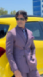 Super 120's Purple Double-Breasted Suit