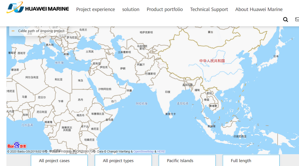 China eyeing regional fiberoptic project that will connect to Guam cable