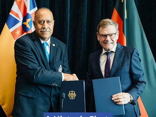 'No island is too small to make an impact': Germany builds closer ties with Tonga, seals diplomacy with Niue