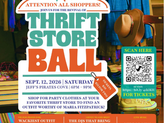 Community Events: Thrifting with KPRG; Be a friend to Artspace Guahan
