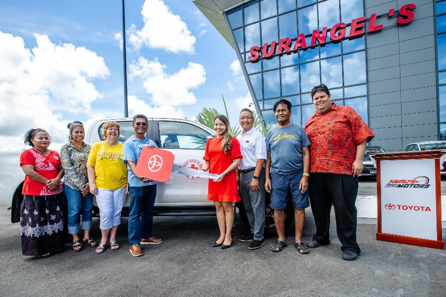 Atkins Kroll Donates Toyota Hilux to Palau Red Cross Society