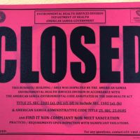 More than 30 businesses in American Samoa shut down for health violations