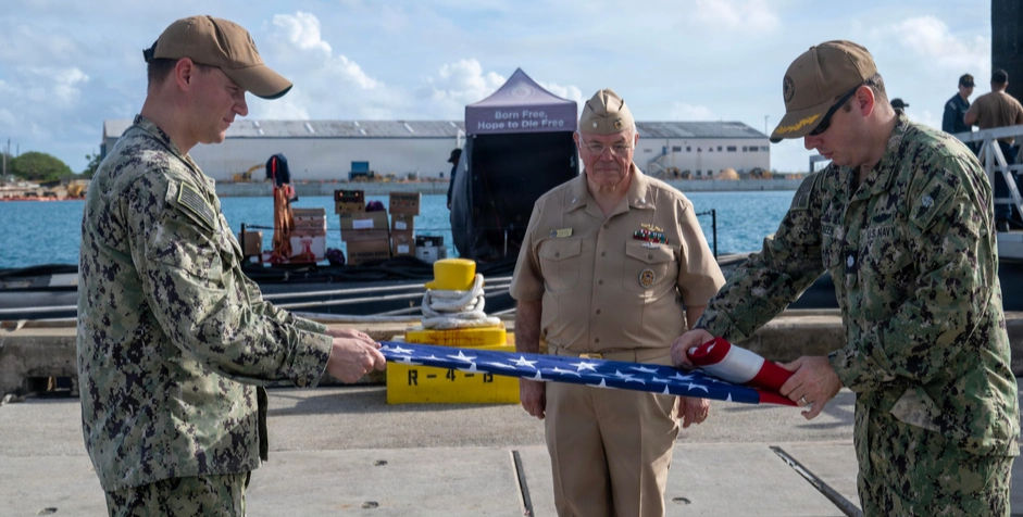 Retired submariner commemorates bicentennial, semiquincentennial in Guam