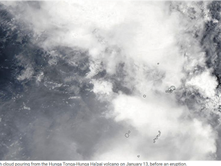 Two people killed, homes ruined after massive eruption and tsunami in Tonga