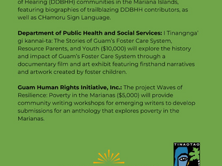 Humanities grants terminated; arts and culture programs in Guam, CNMI facing shutdown 