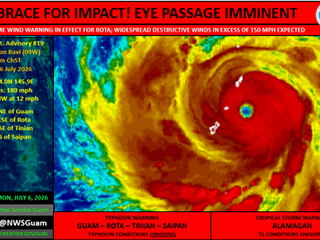 Bavi one of the strongest storms to pass through Marianas