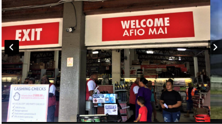 Stores In Samoa A. Samoa stores facing supply shortage due to shopping spree, shipping ...