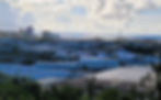 An aerial view of Guam