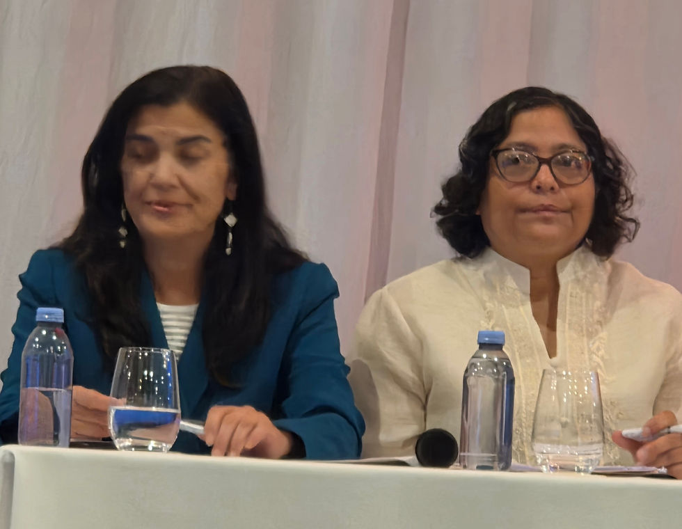 Therese Terlaje and Sabina Perez