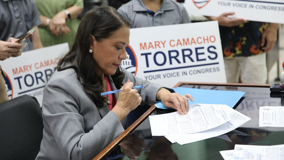 Torres vows to show 'what it takes to deliver'; Moylan says Guam needs continuity of representation